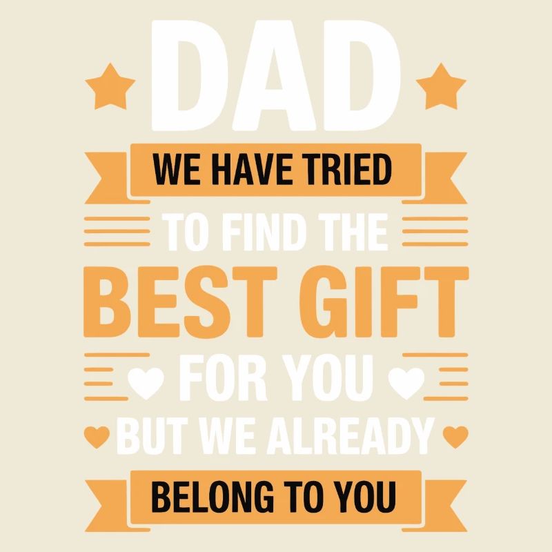 Papa-Geschenk Wir gehören dir schon