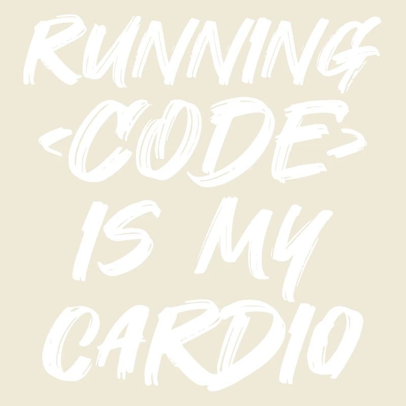Lustiger Softwareingenieur Cardio Gym für Programmierer