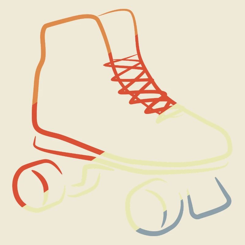 Retro Vintage Roller Skates