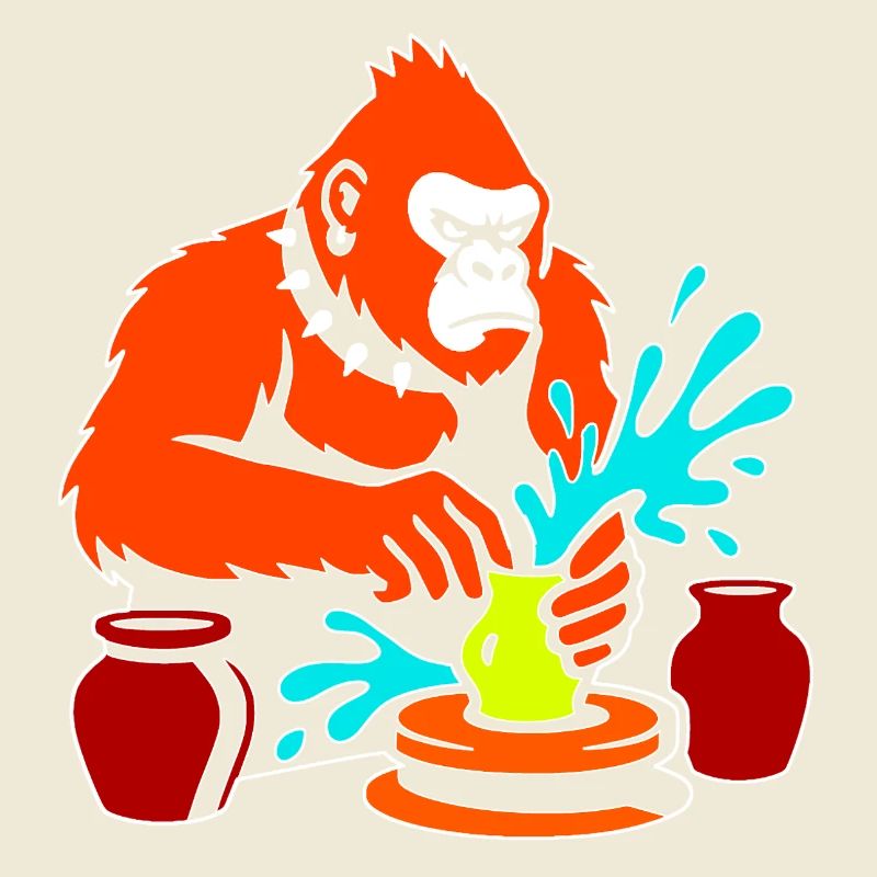Gorilla Pottery Splash Studio