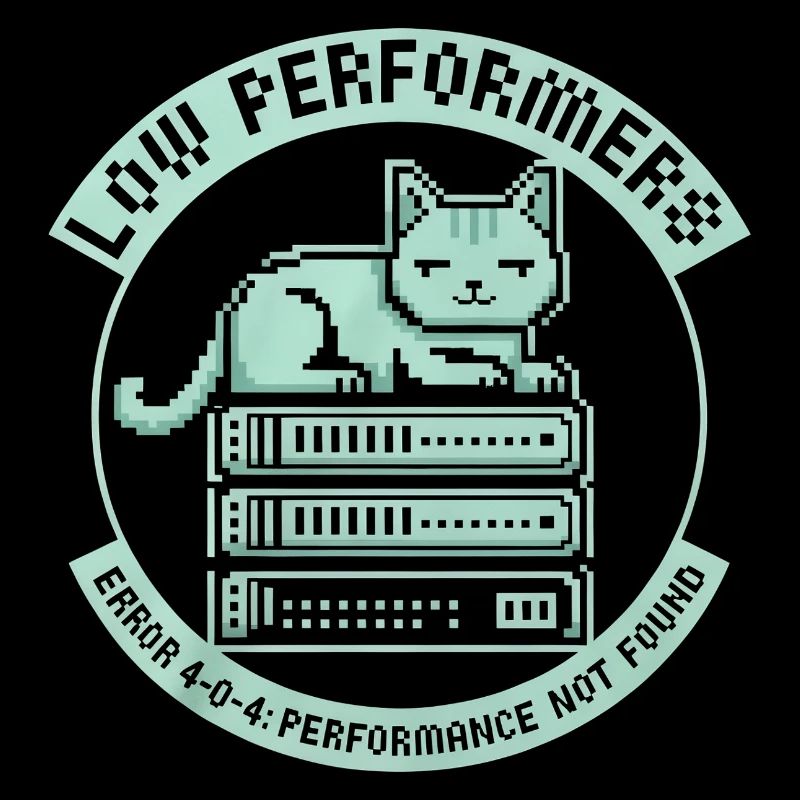 Low Performers Katze Server Pixel Art