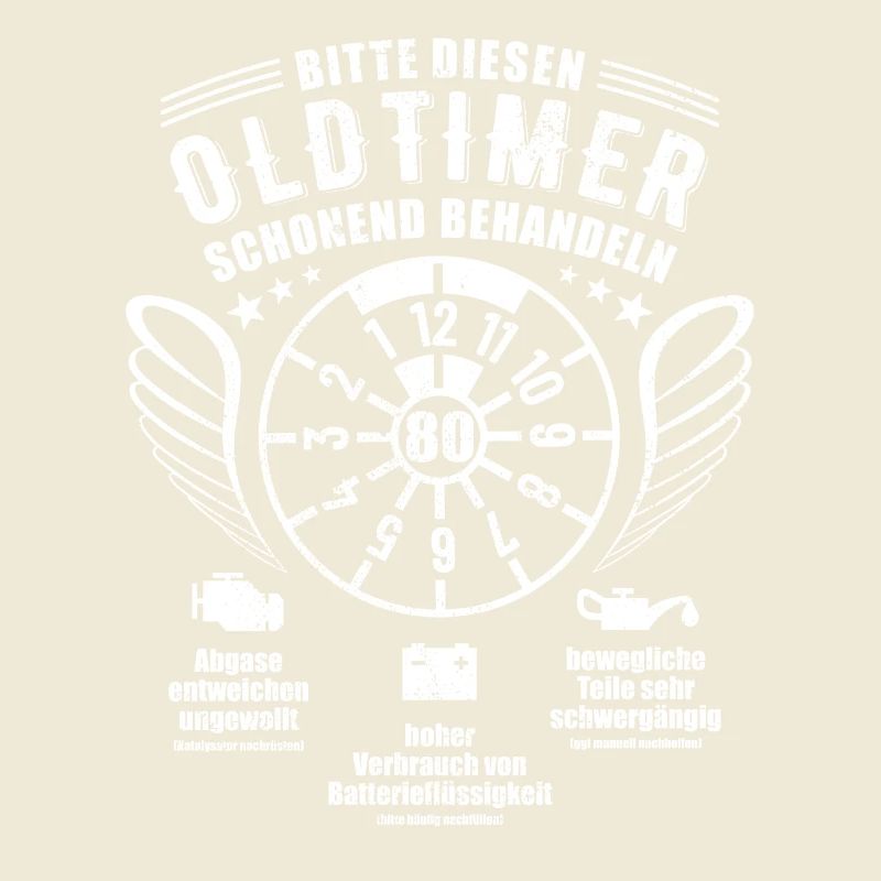 Oldtimer schonend behandeln - 80. Geburtstag