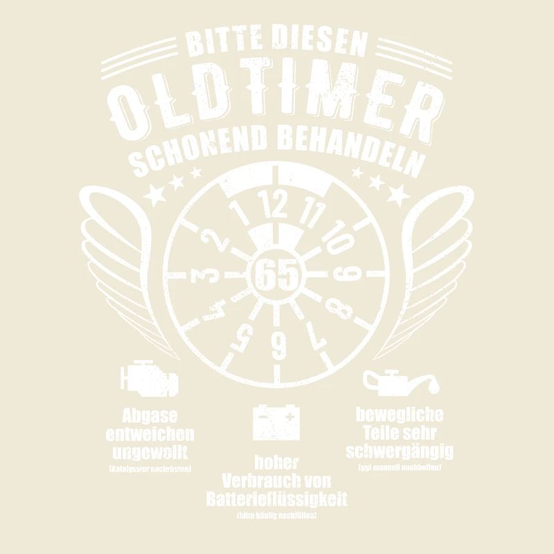Oldtimer schonend behandeln - 65. Geburtstag