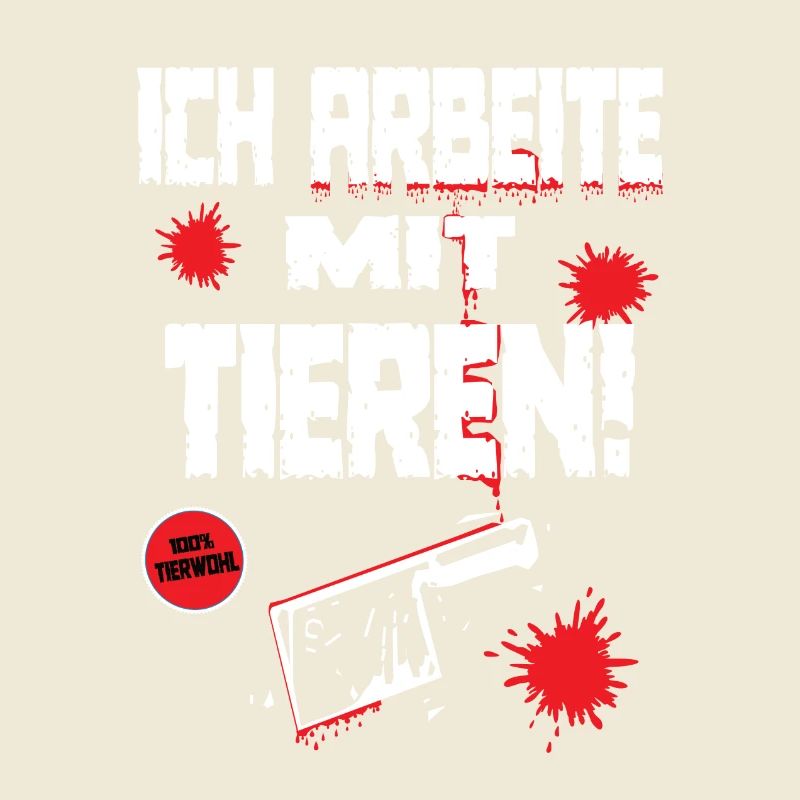 Lustiger Spruch für Metzger oder Fleischer