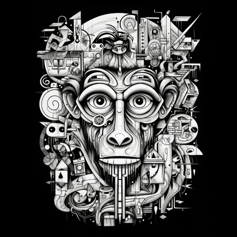 [MB] "Wise Look" Pensive Monkey