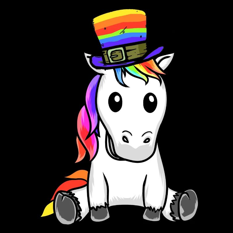 LGBT Regenbogen Einhorn Regenbogenfahne Gay Pride