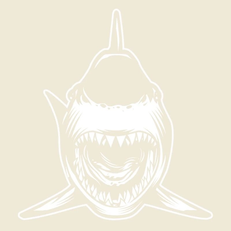 Requin gueule ouverte