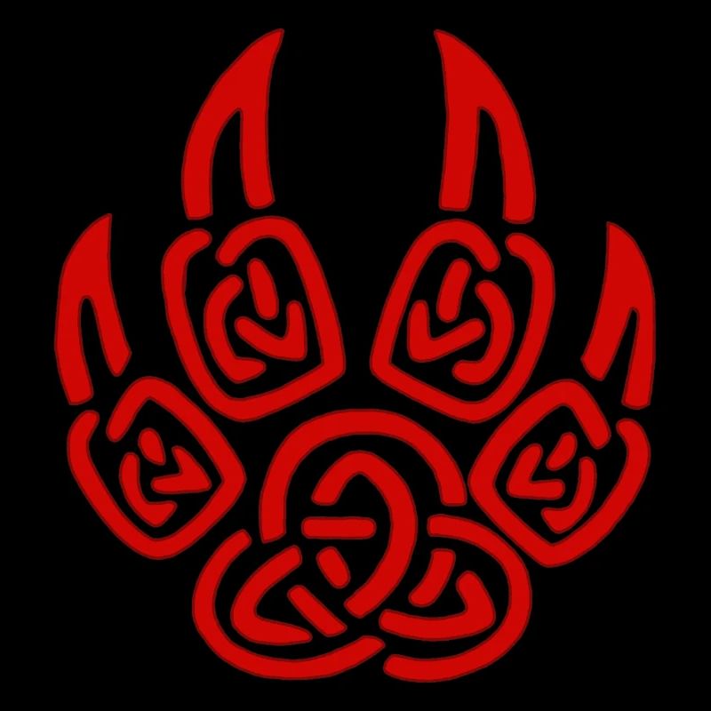 Rote Wikinger Wolfskrallen