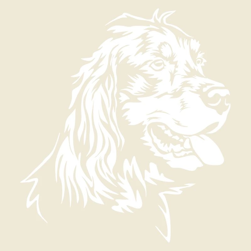 Gordon Setter Kopf "Black Edition"