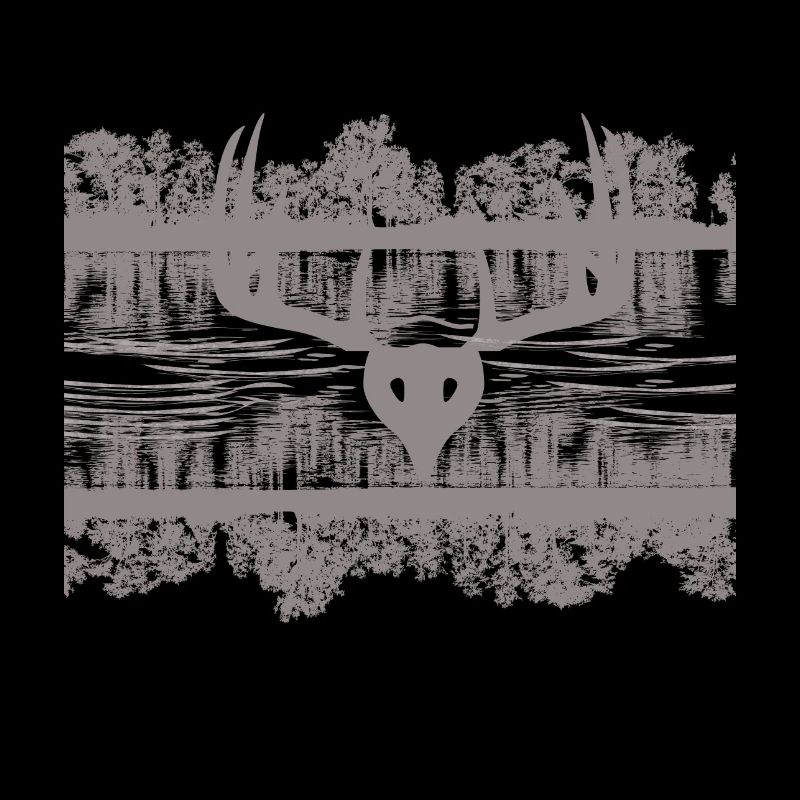 Wildlife Reflections Silhouette Design