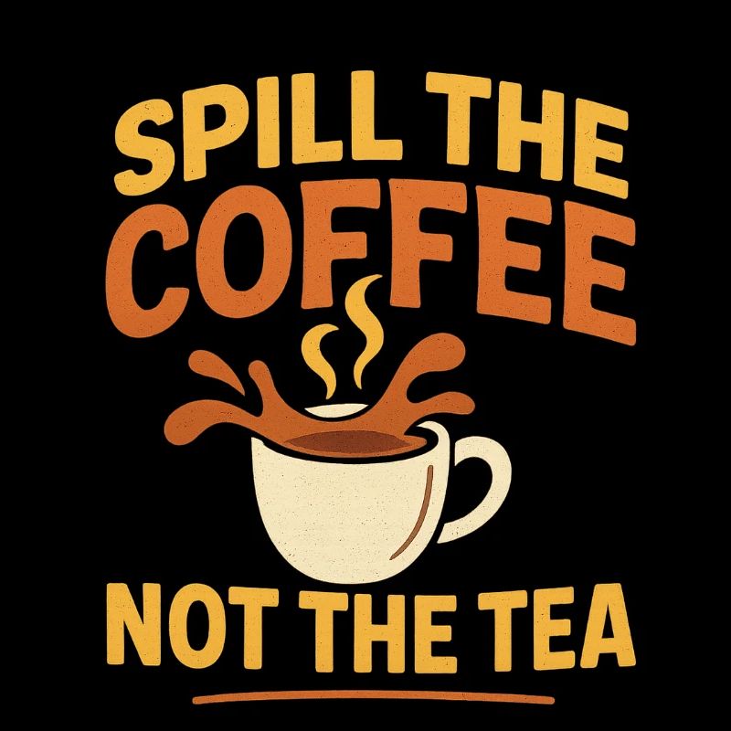 renverser le café pas le thé