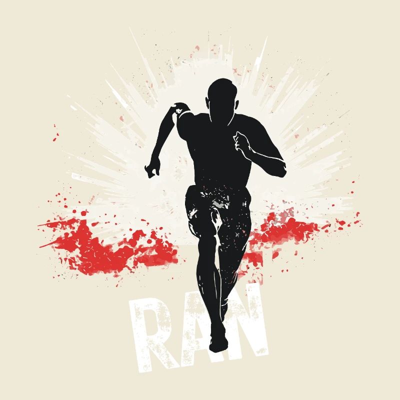 Running Jogging Runner Sprint Design