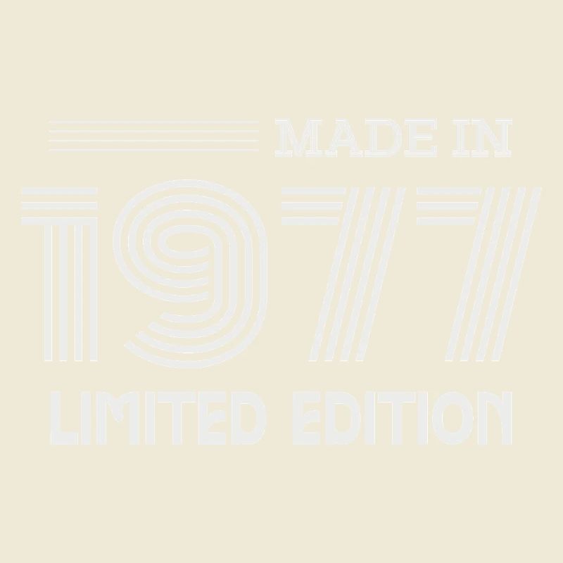 1977 Geburtstagsgeschenkidee 1977
