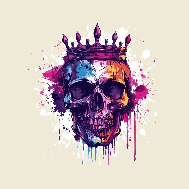 King Skull Crown Royal
