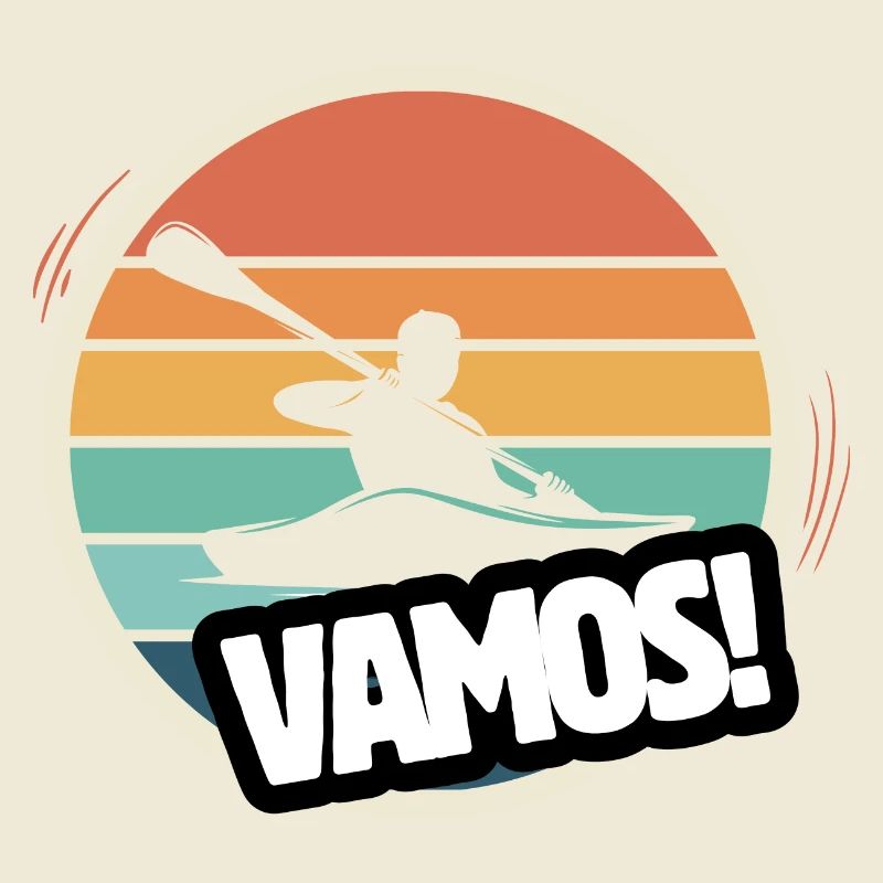 Vamos Canoe Kayak Retro Inline Race