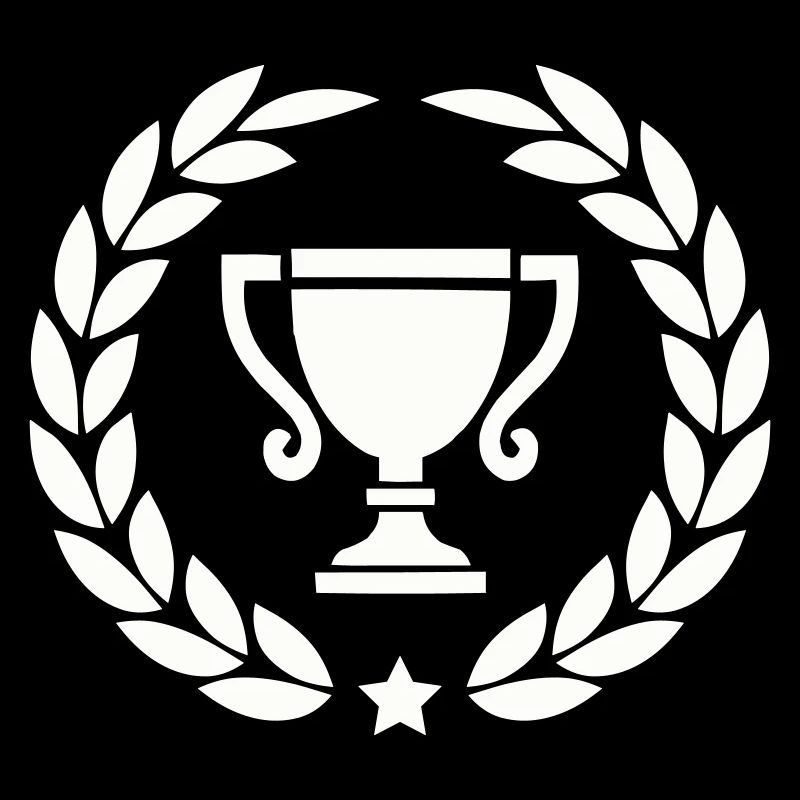 pokal lorbeerkranz