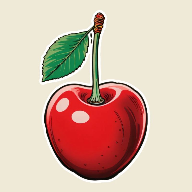 Cherry, single fruit