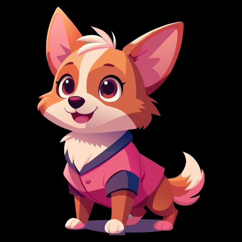 Petit chien mignon