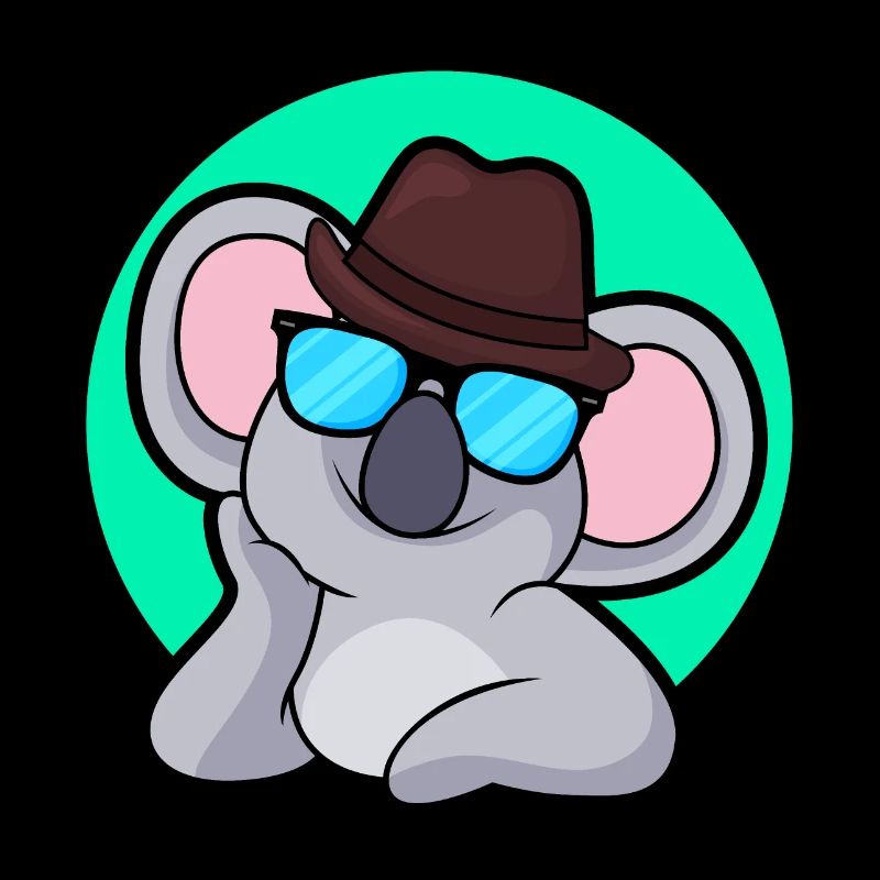 Lustiger Koala Bär