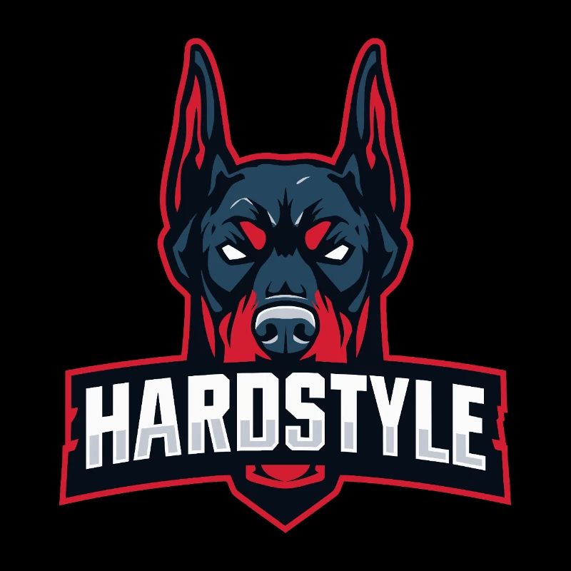 Tête de doberman – HARDSTYLE