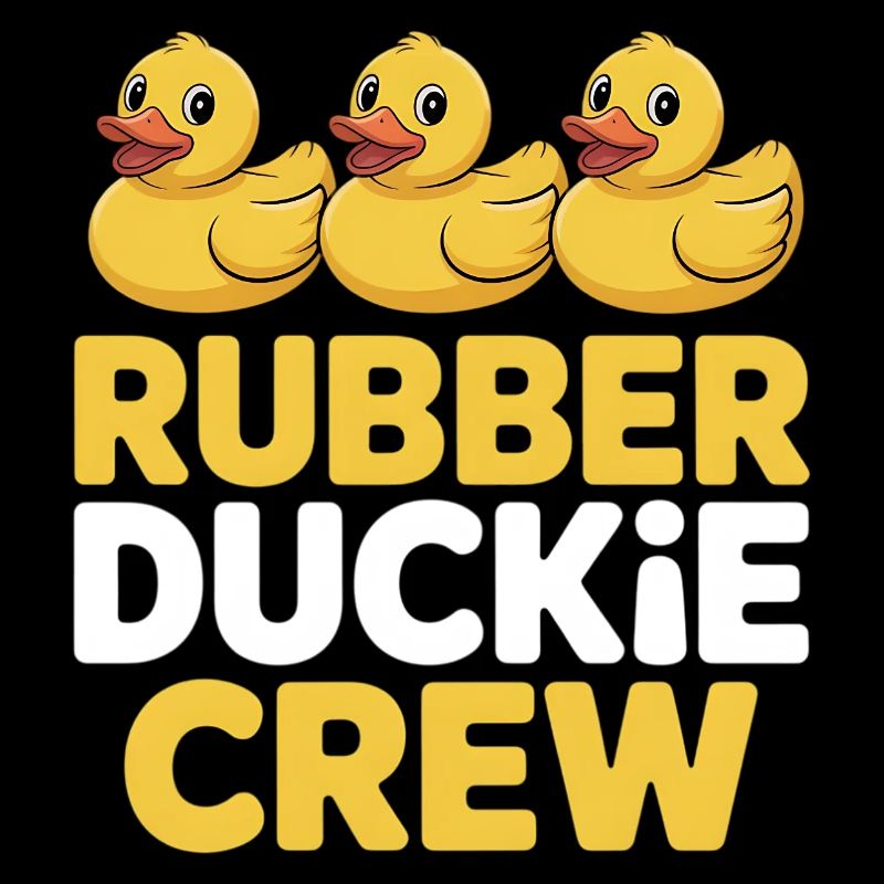 GummiEnte Crew Typo Shirt