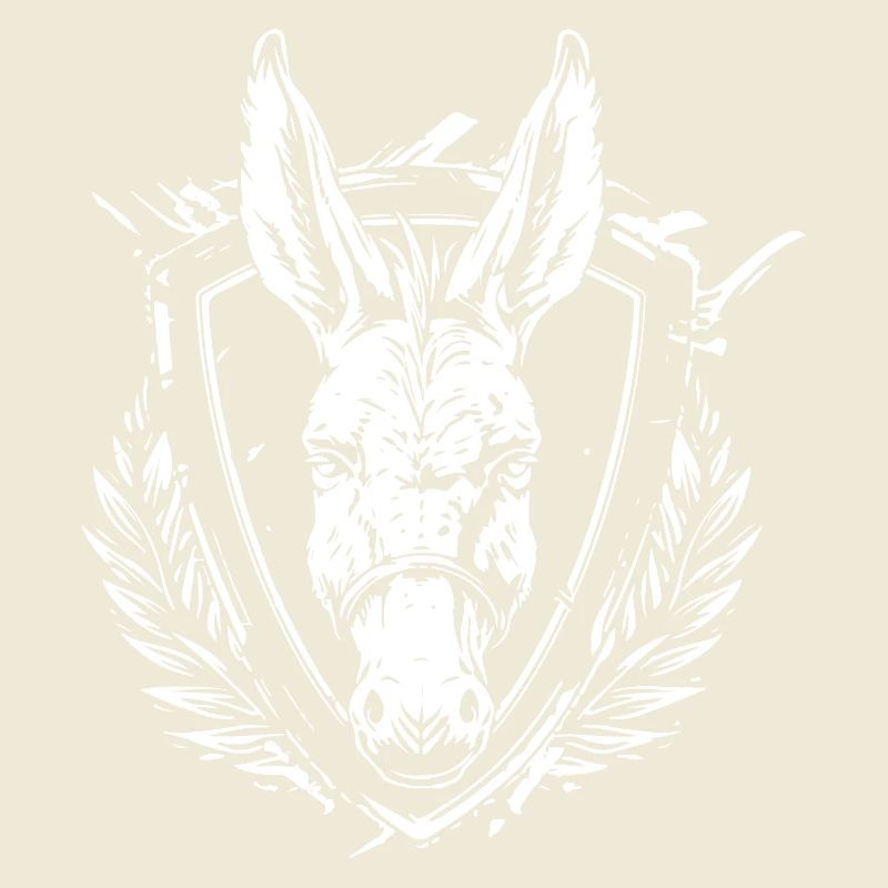 Blason du feuillage du Bouclier d’âne