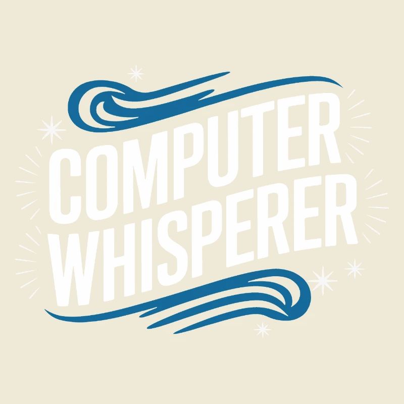 Technischer Support Computerfreak Nerd