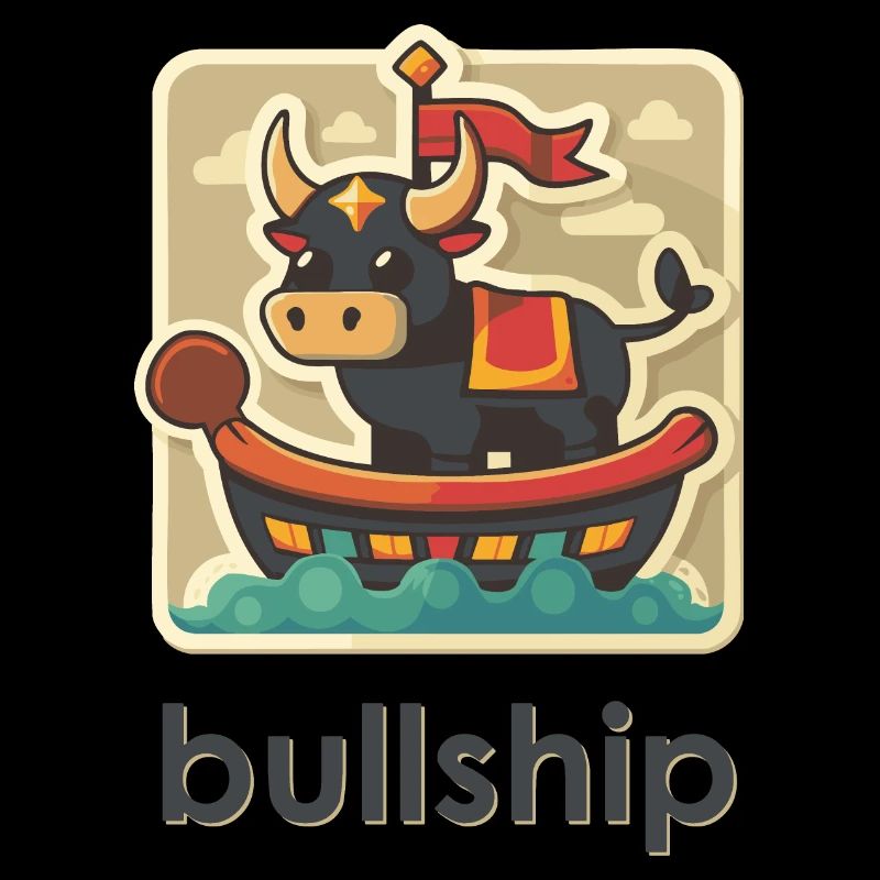 Cartoon Style Bullship