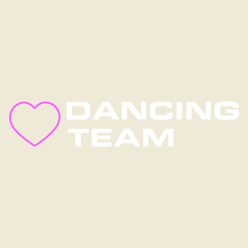 Cœur d’équipe de danse