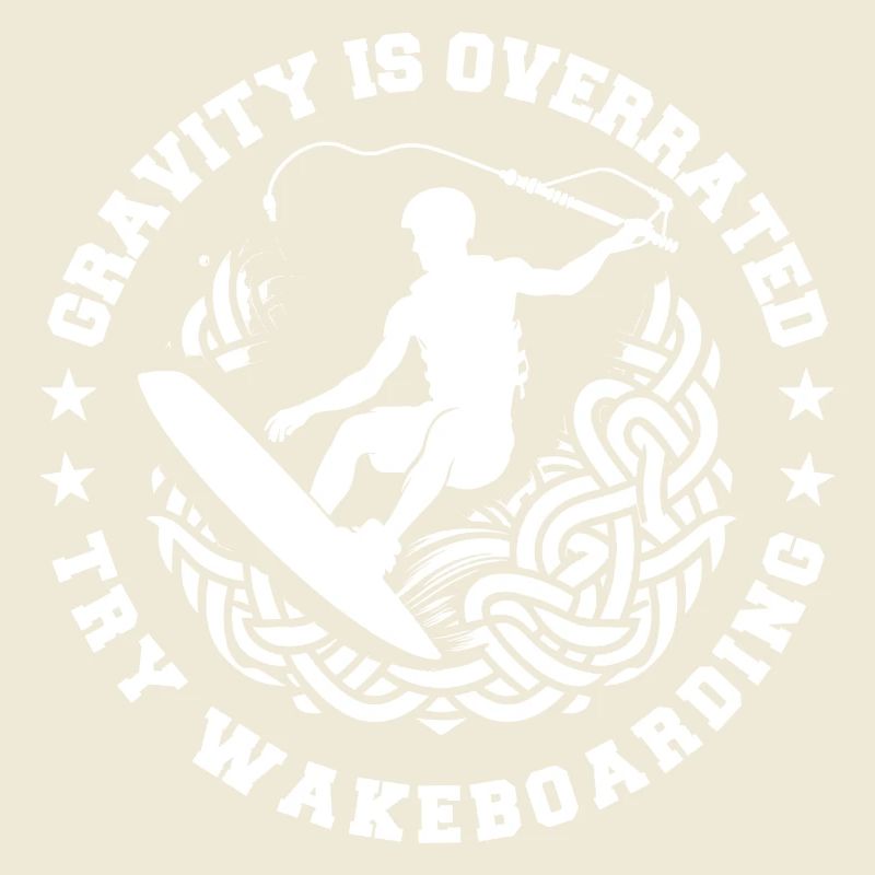Schwerkraft wird überschätzt Versuchen Sie Wakeboarden