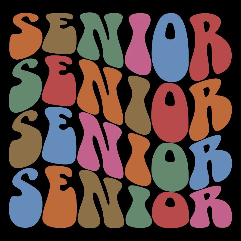 Senior - Student Class Retro Graduation Party Gift