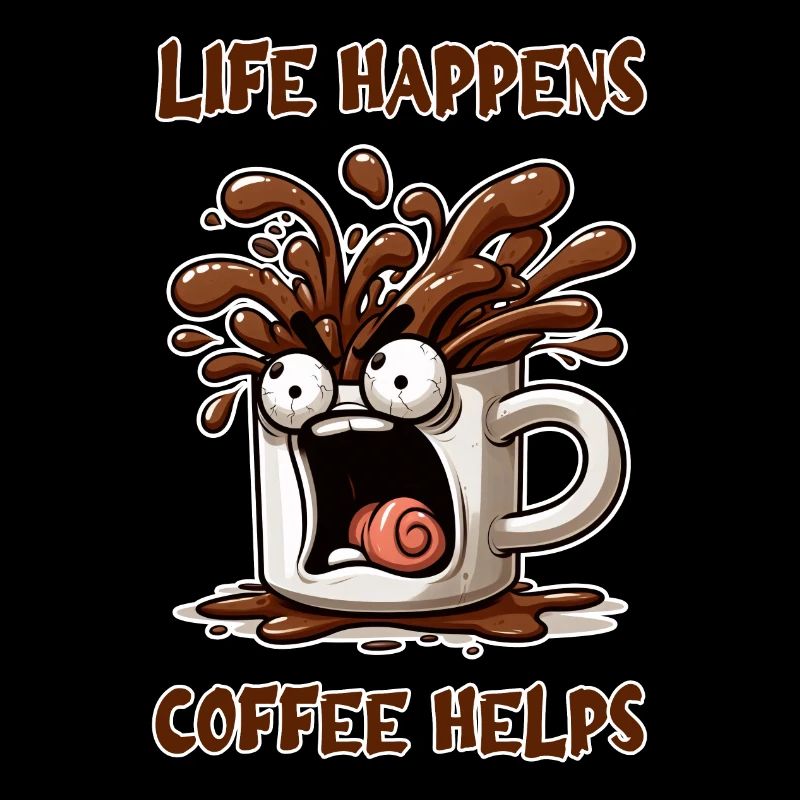 La vie arrive, le café aide