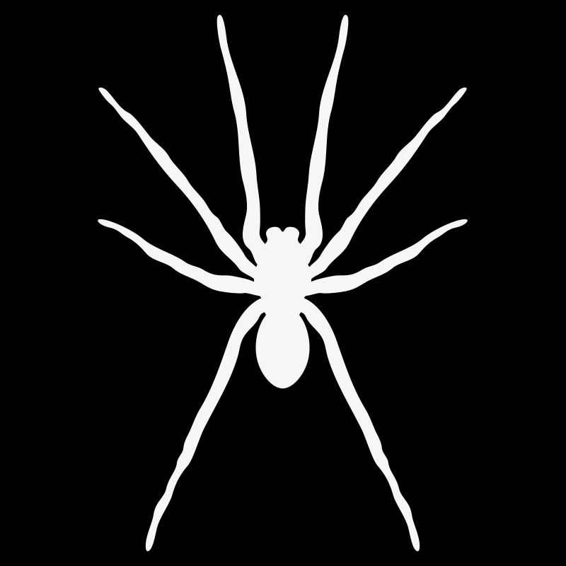 Spinne (Halloween / Gothic / Tattoo / White)
