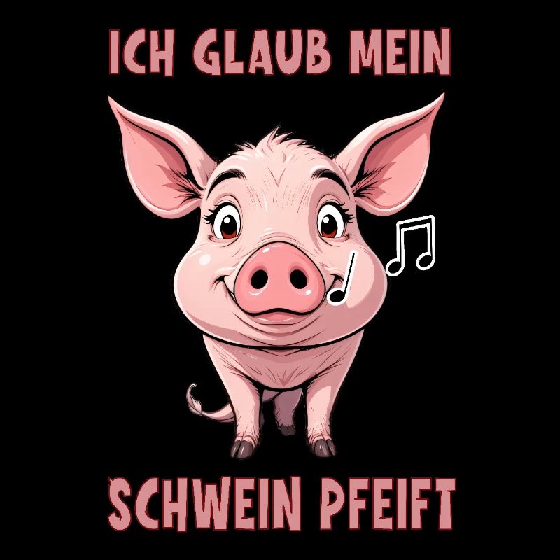 I think my pig is whistling