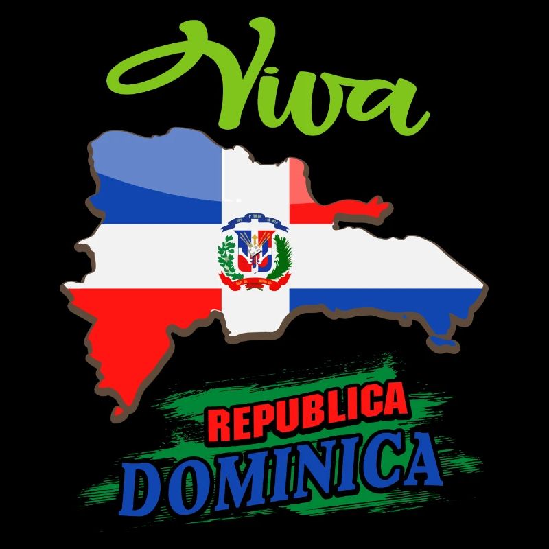 Conception du drapeau de la République dominicaine