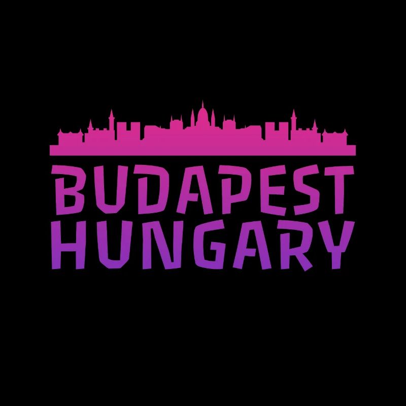 La ligne d’horizon de Budapest à l’aquarelle