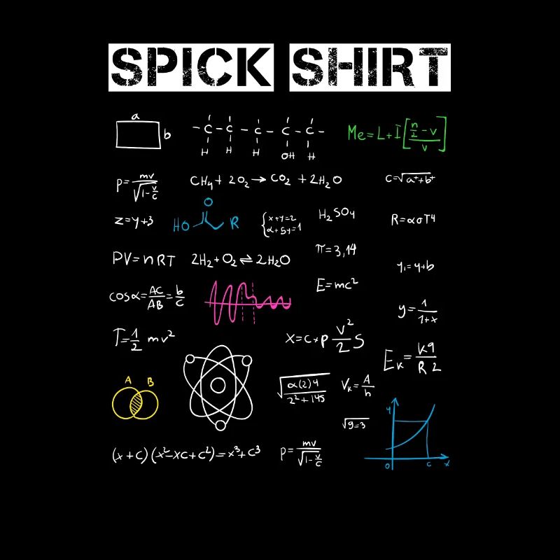 Das SpickShirt - Prüfung Abitur Abi Geschenk
