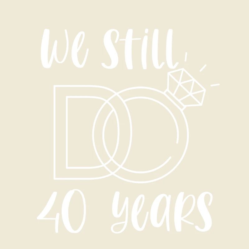 40e anniversaire de mariage Couples Ruby Anniversaire de mariage