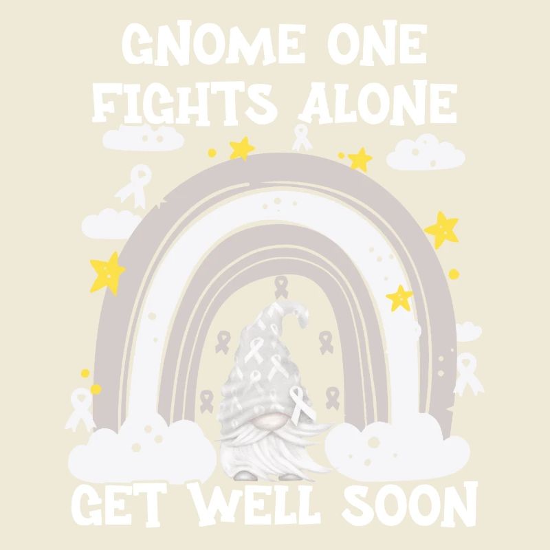 Gnome One Fights Alone Lung Cancer