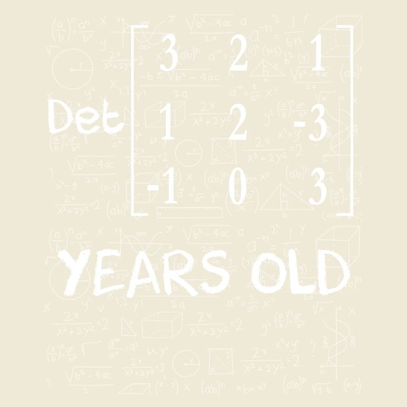 20. Jahrestag 20 Jahre Matrixdeterminante