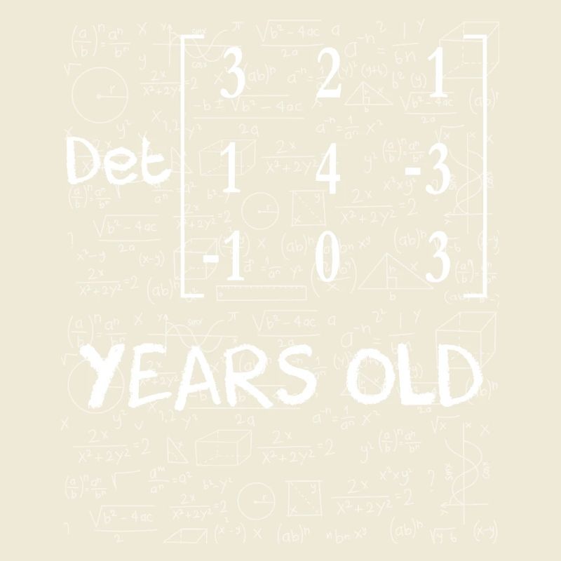 40th anniversary 40 years matrix determinant
