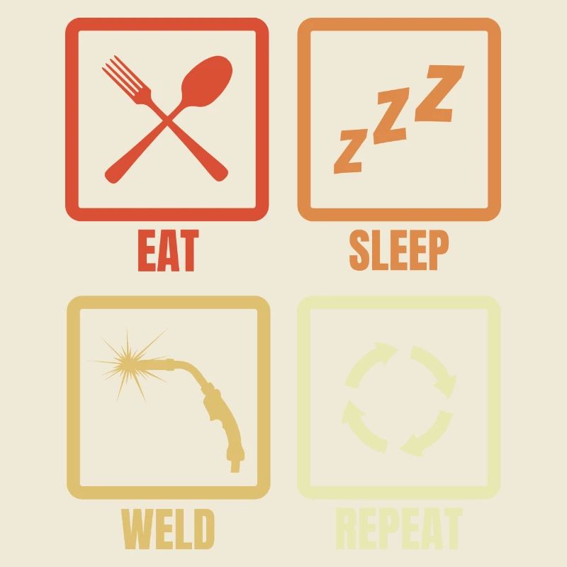 Eat Sleep Weld Repeat