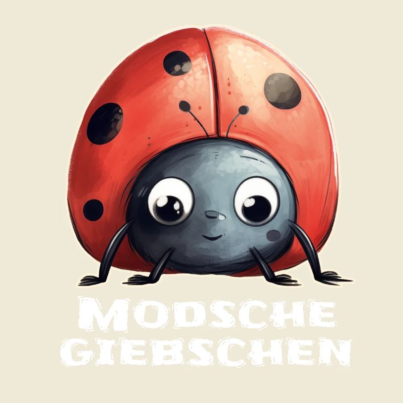 Modschegiebchen Marienkäfer Sächsisch Geschenk