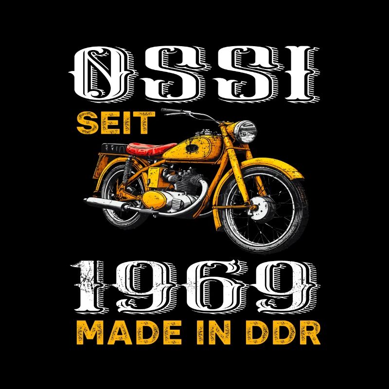 Ossi DDR Ostdeutschland Geburtstag 1969 Spruch