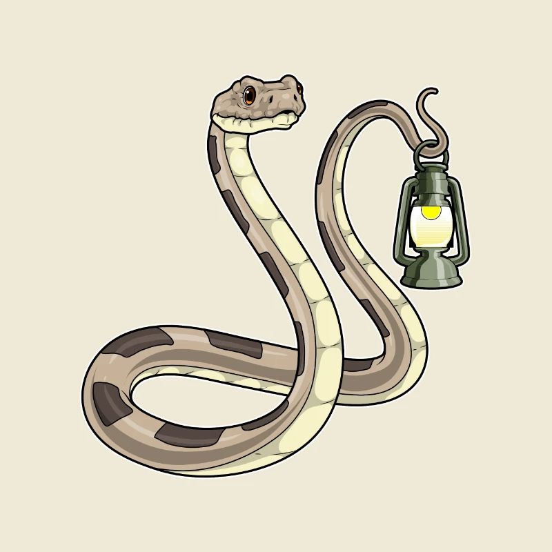 Lanterne serpent