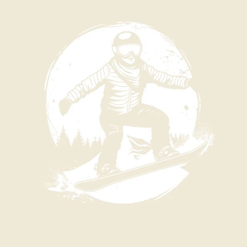 Snowboarder Drawing