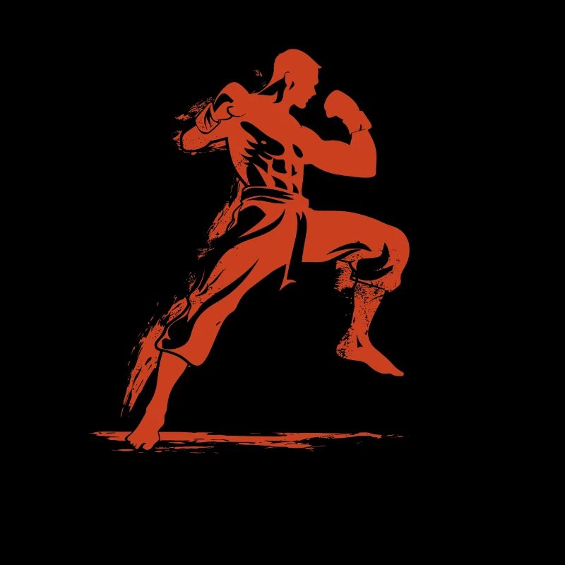Oldschool Kickboxer