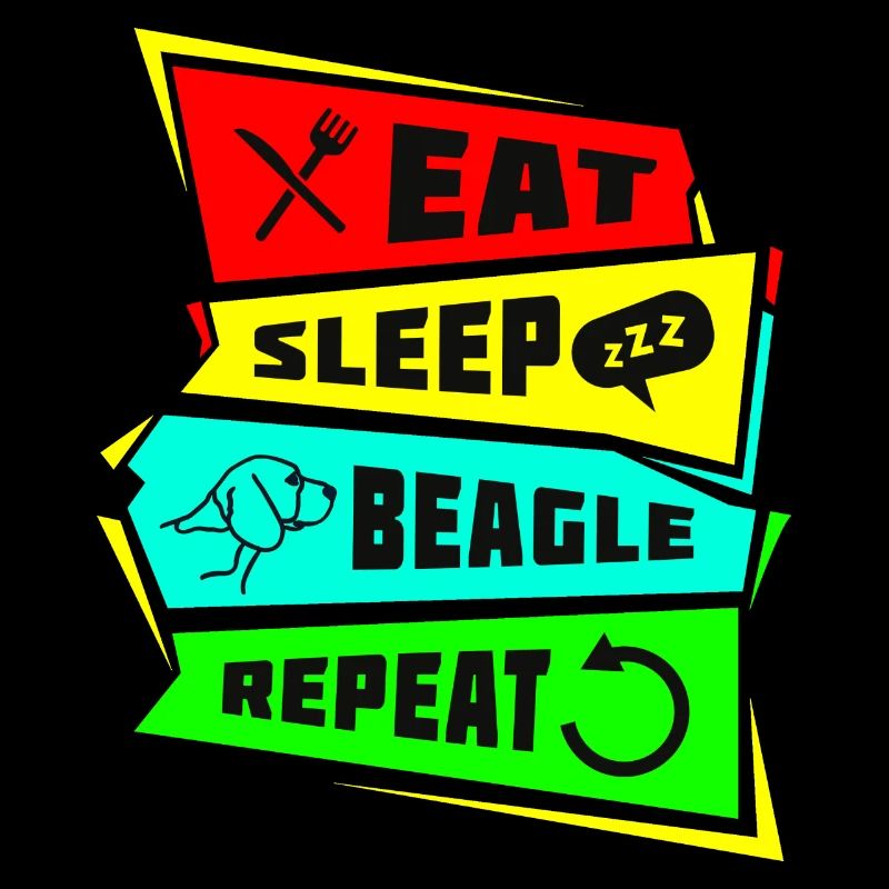 Eat Sleep Beagle Repeat