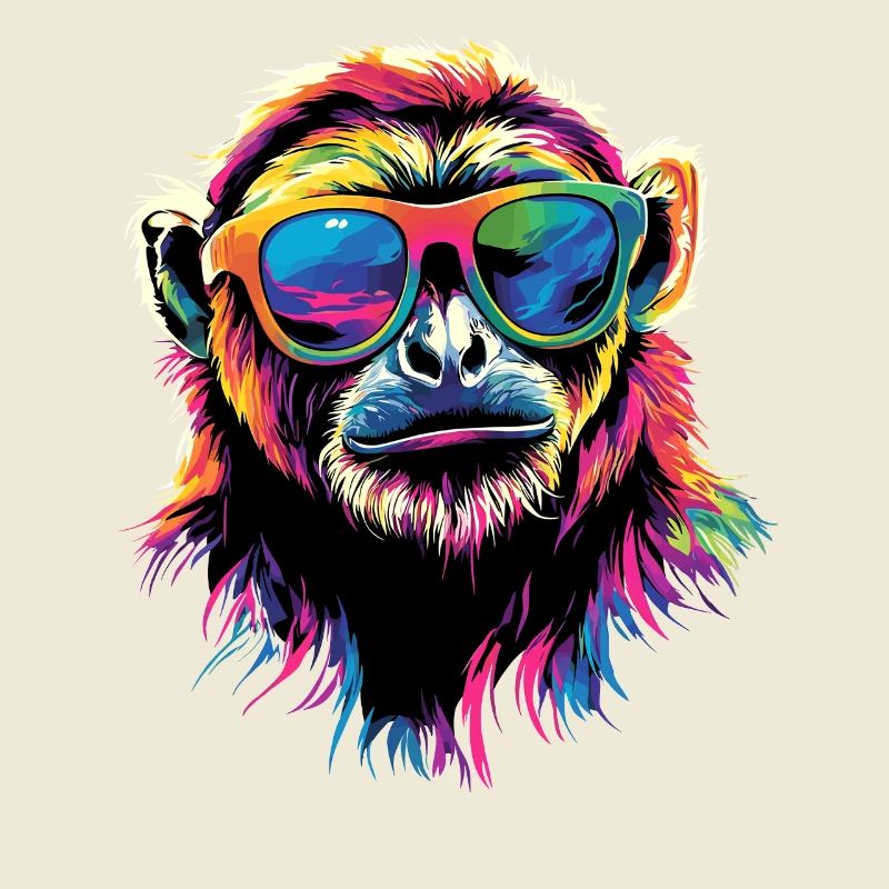 Gibbon Monkey Whitehand Gibbon Monkey Cute Lar Gibbons