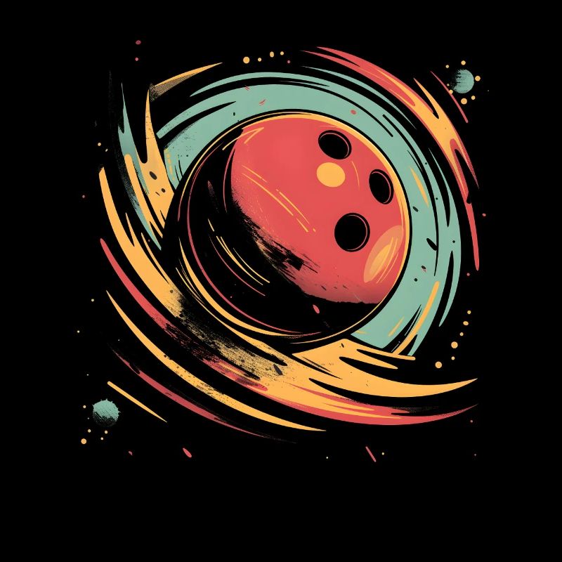 Retro Bowlingkugel